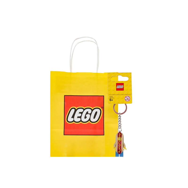 Брелок LEGO "Продавец хот-догов" (853571) - Boxette Shop